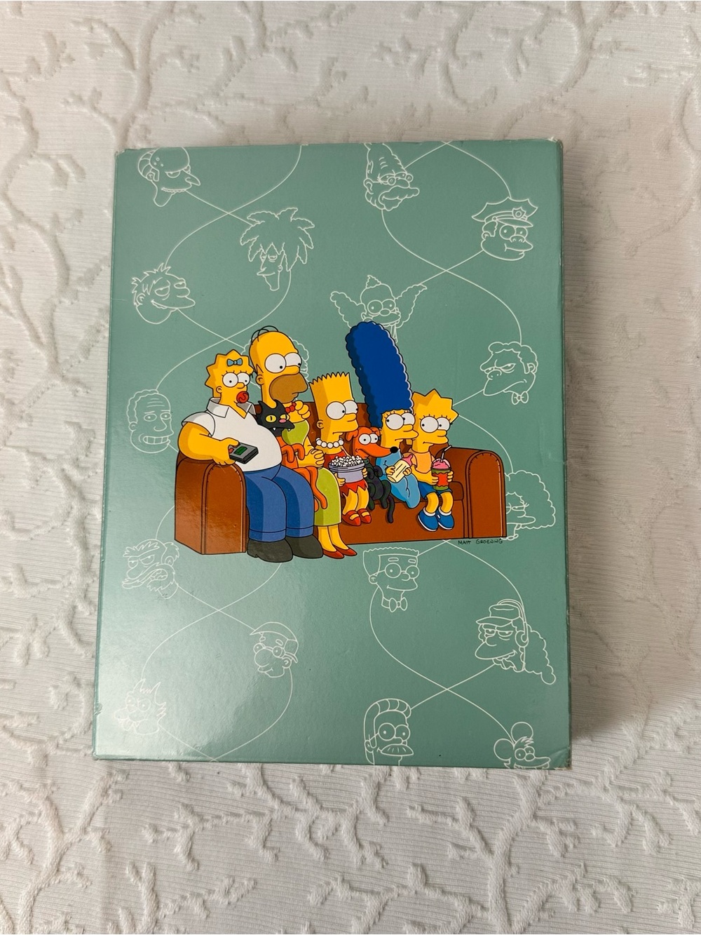 The Simpsons Family Couch Illustration  dvd 📀